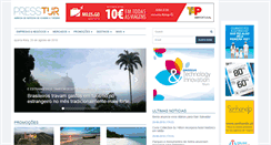 Desktop Screenshot of presstur.com